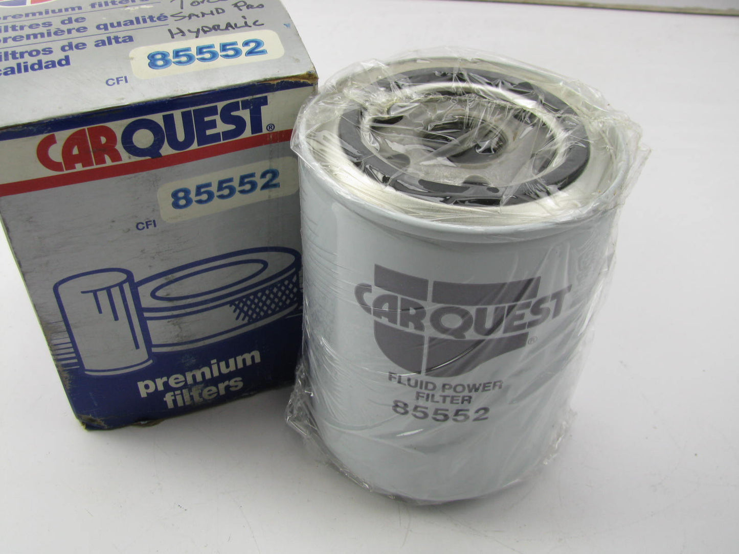 Carquest 85552 Hydraulic Oil Filter Replaces P1654A 57252 H32025 LFP1652 B255