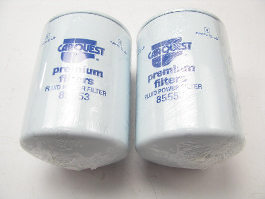 (2) Carquest 85553 Hydraulic Oil Filter Replaces BT839 P551553 P1654A H32025