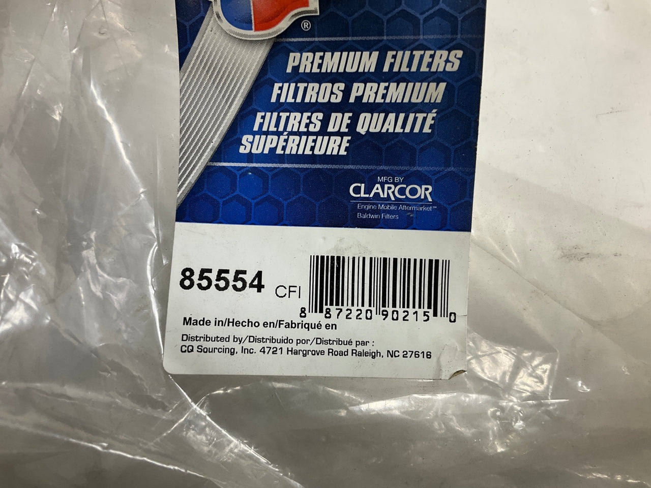 Carquest 85554 Oil Filter Replaces 485GB3116P1 667-150-5300 1695007 25010761