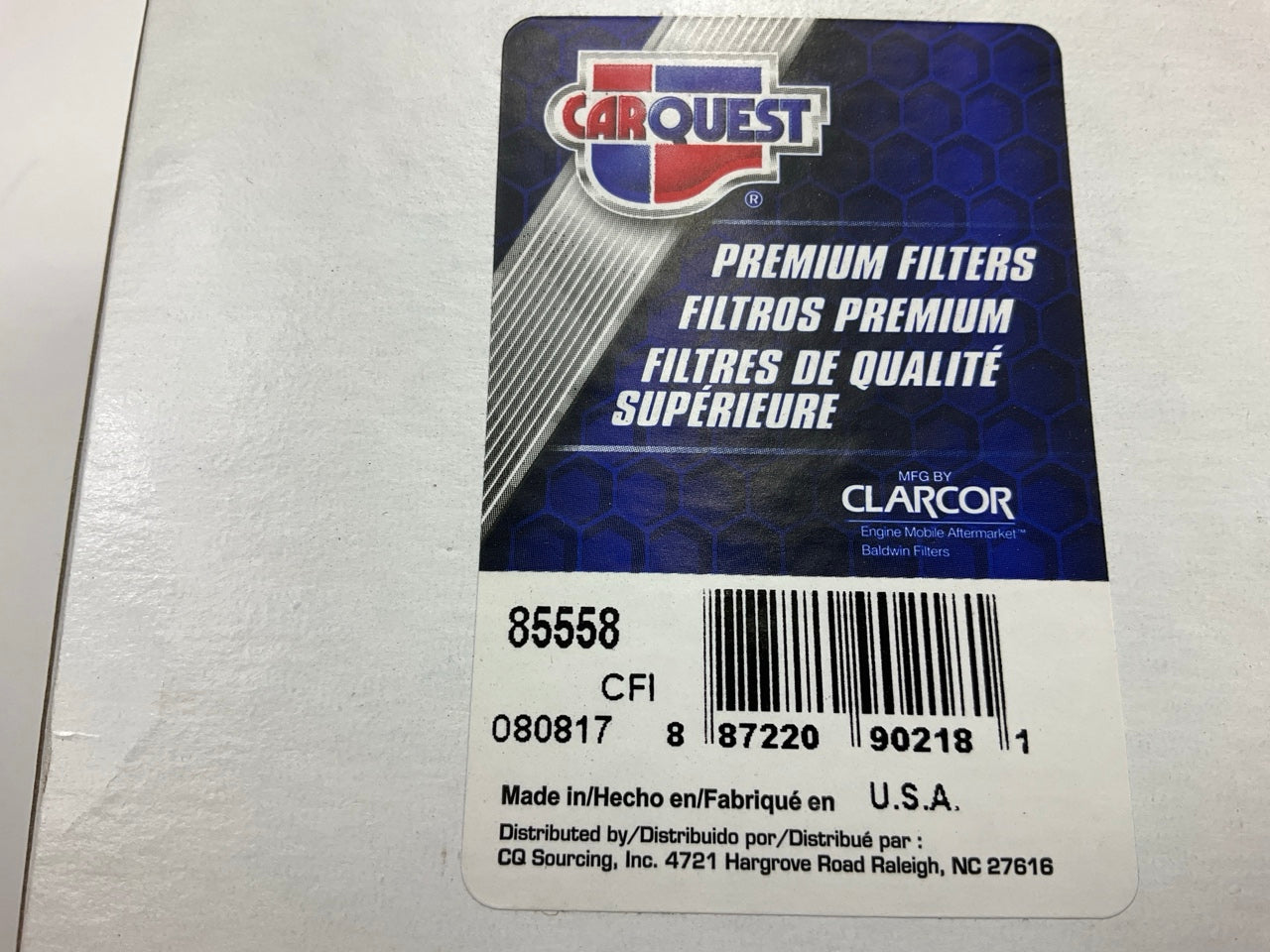 Carquest 85558 Hydraulic Filter - Replaces PT8462MPG, 3I0574, P560525, 51558