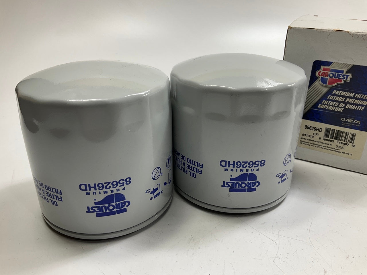 (2) Carquest 85626HD Engine Oil Filter