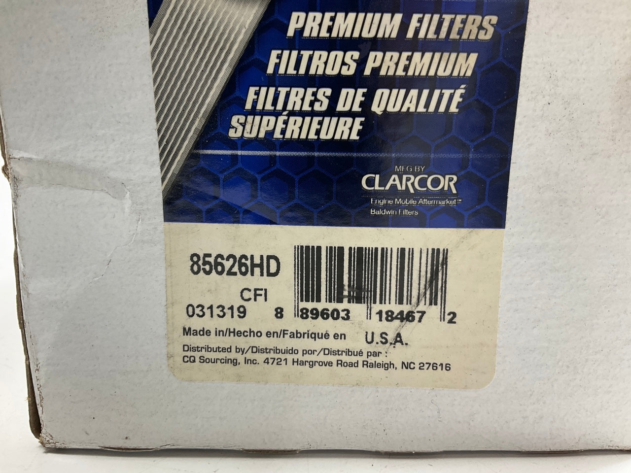 (2) Carquest 85626HD Engine Oil Filter
