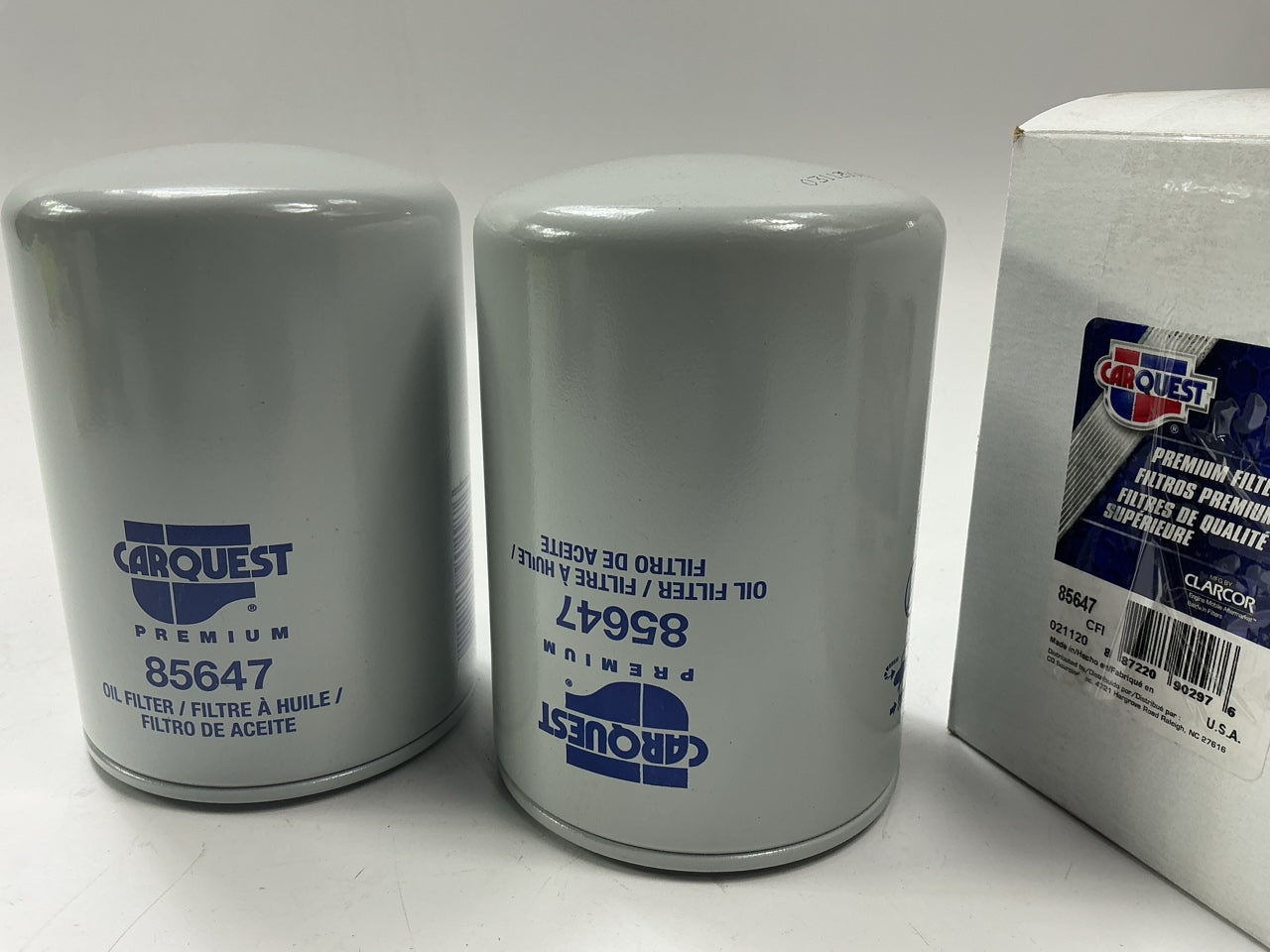 (2) Carquest 85647 Oil Filter Replaces 15208-W1103, 15208-W1116, 1520843G00