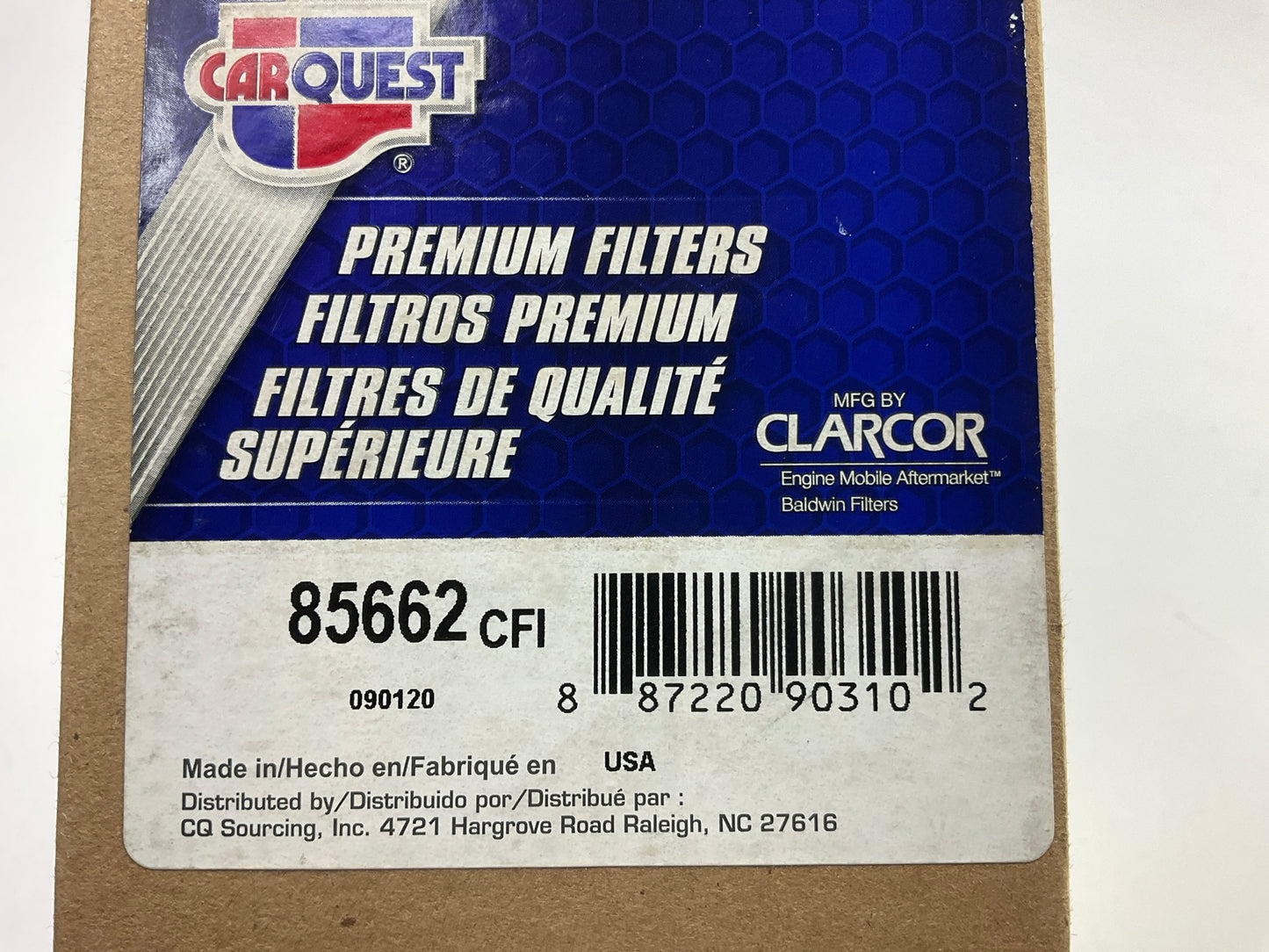 Carquest 85662 Hydraulic Filter Replaces 51662 PM6027 471942R92 HF752 FH21