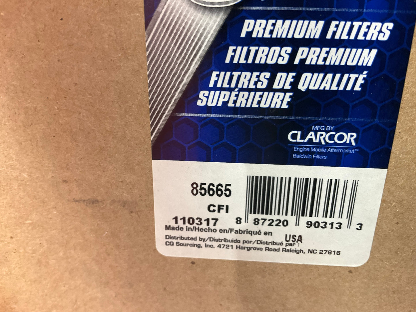 Carquest 85665 Hydraulic Filter For Ford 4200 4500 535 540
