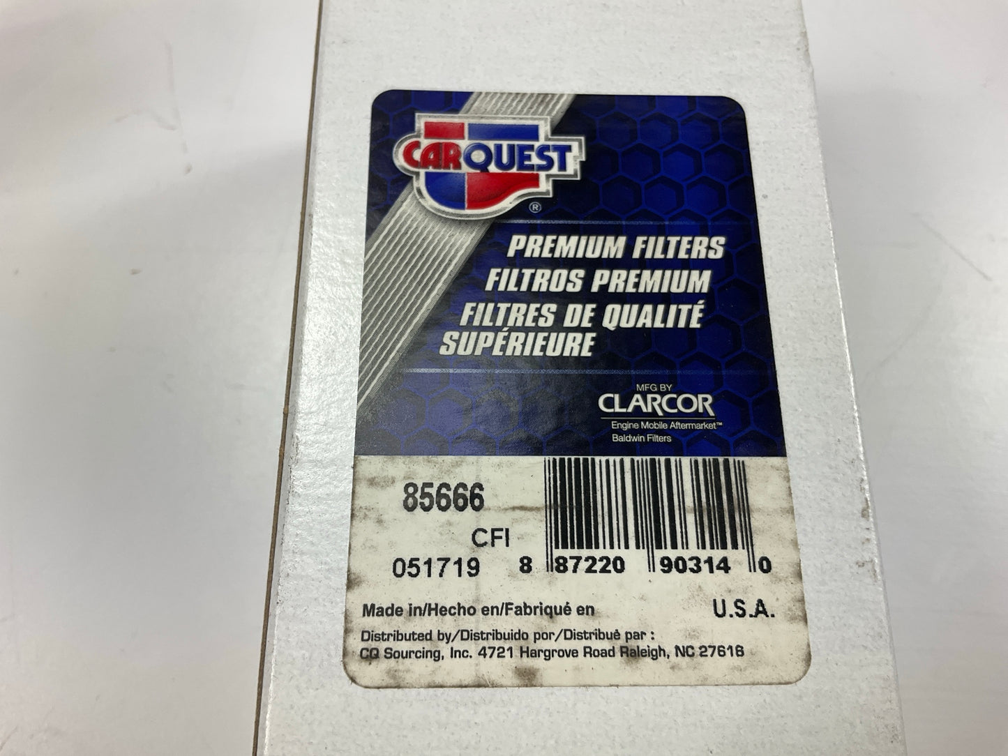 Carquest 85666 Automatic Transmission Filter Replaces 51666 P261 HF754 HF7829