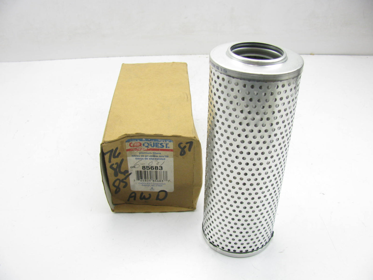 Carquest 85683 Hydraulic Oil Filter Replaces 51683 P164166 HF7070 HF7069 1683
