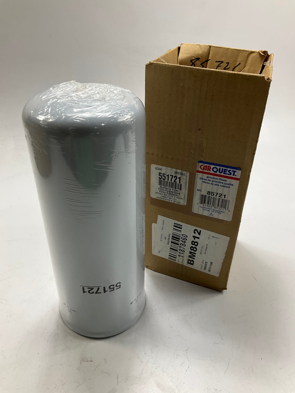 Carquest 85721 Hydraulic Filter Replaces 51721 LFH5004 HF6585 P165672 HF1004