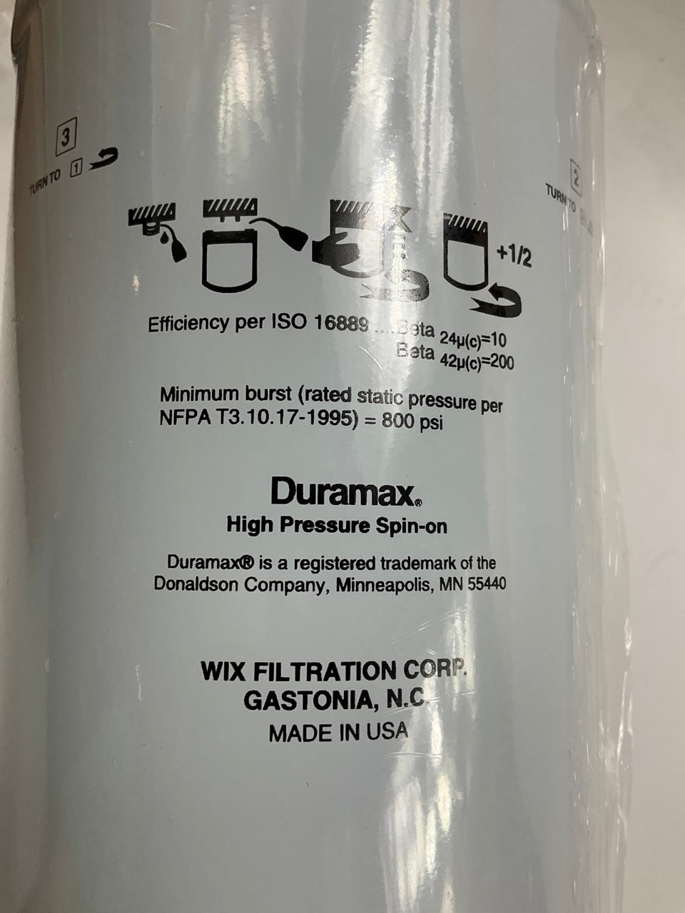 Carquest 85721 Hydraulic Filter Replaces 51721 LFH5004 HF6585 P165672 HF1004