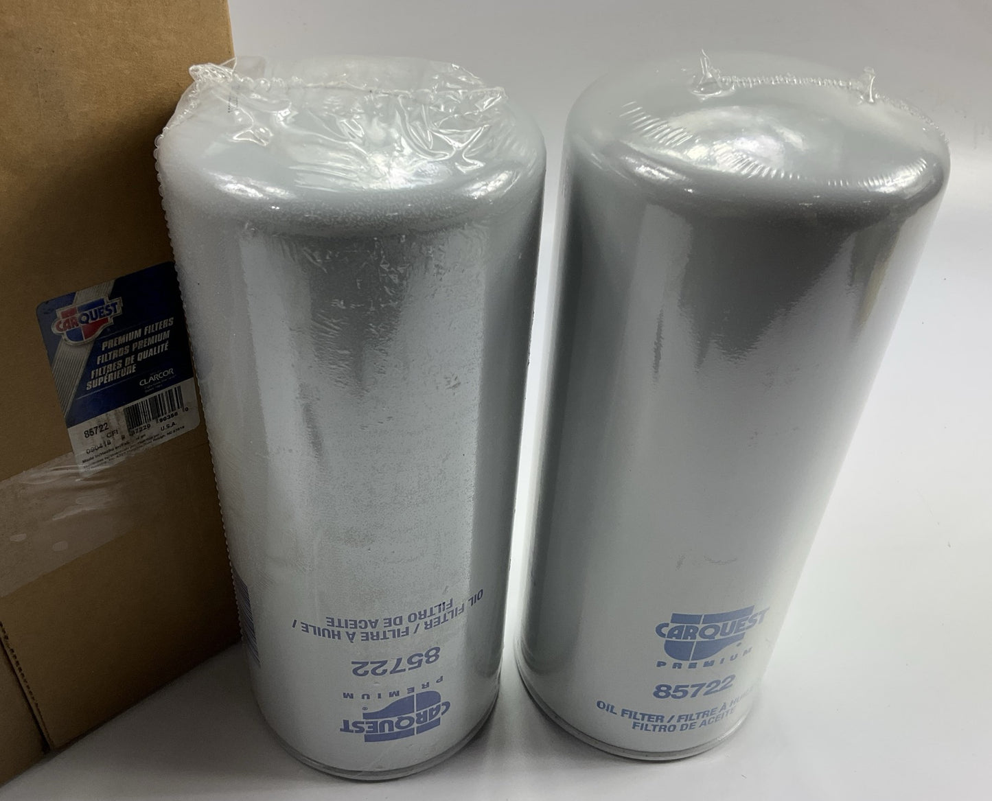 (2) Carquest 85722 Oil Filter Replaces 51722 L65236 LFP8469 LF359 LF691 P554105