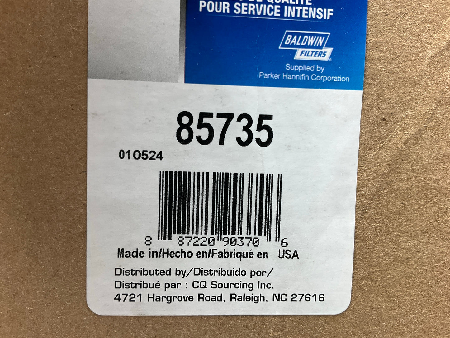 Carquest 85735 Hydraulic Filter - Replaces BT8307MPG, P165875, HF6712, 51735