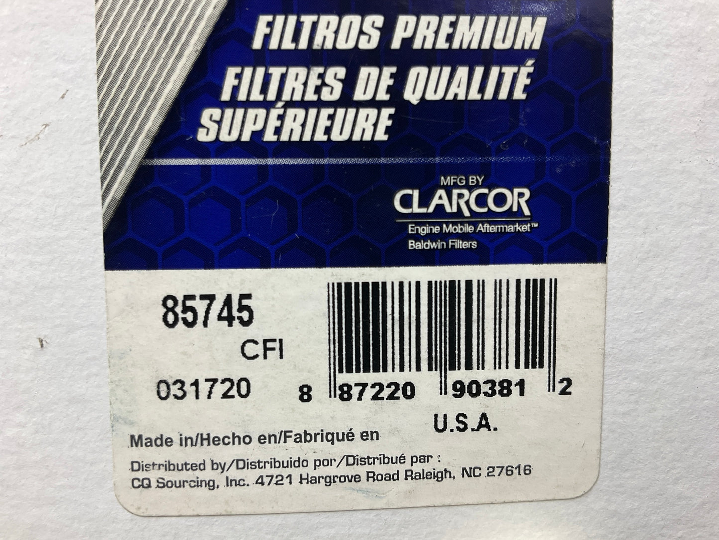 Carquest 85745 Engine Oil Filter - Replaces 51745, P266, 88511161, CH6527
