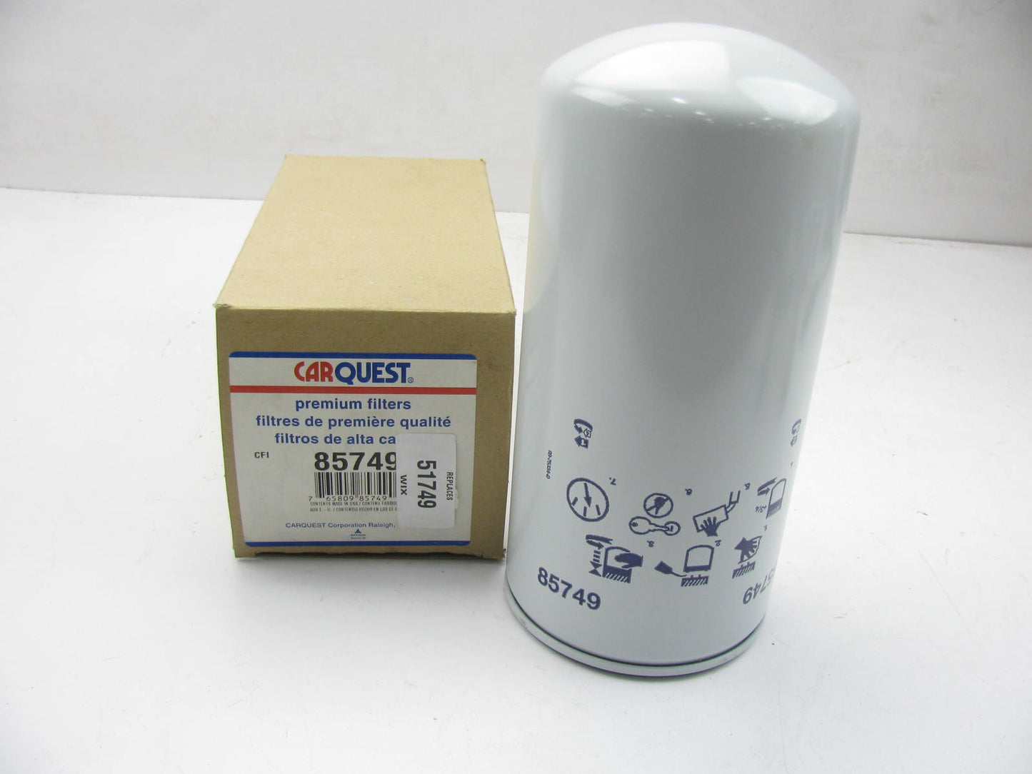 Carquest 85749 Engine Oil Filter Replaces P3555A 51749 L50250 LK94D LF439