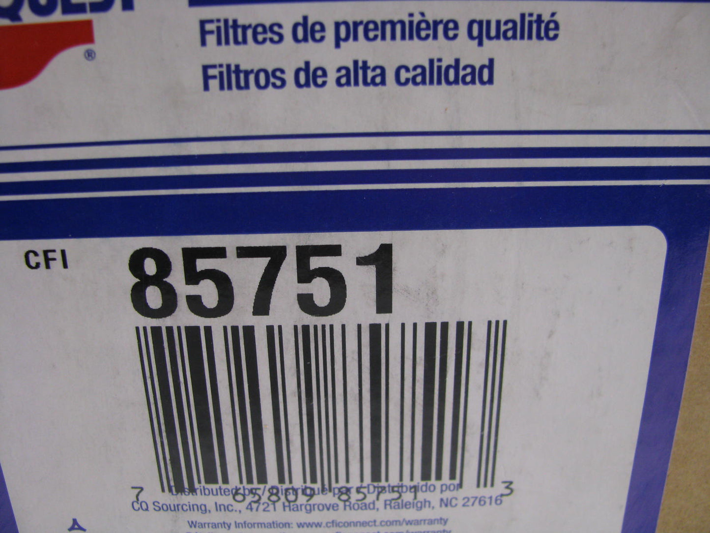 Carquest 85751 Engine Oil Filter Replaces C175E 51753 L60752 LK86D LF8031 LF750S