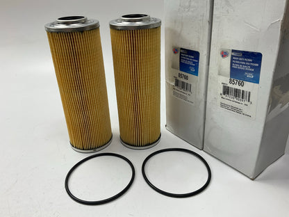 (2) Carquest 85760 Hydraulic Oil Filter Replaces C1697 51760 L611 HF995 HF6011