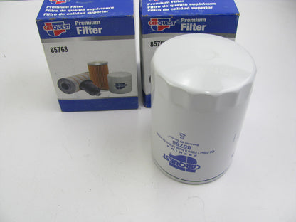 (2) Carquest 85768 Oil Filter Replaces 57374 L45189 1768 PH2819 LF454 LF760