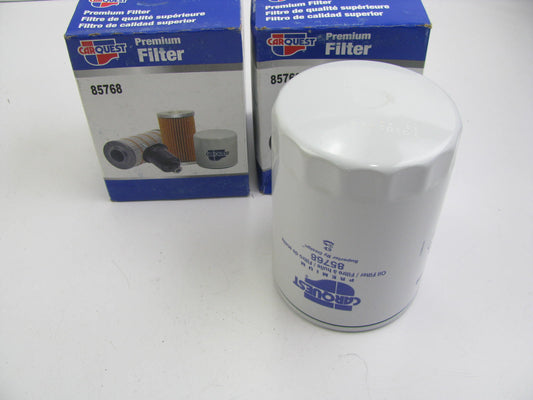 (2) Carquest 85768 Oil Filter Replaces 57374 L45189 1768 PH2819 LF454 LF760