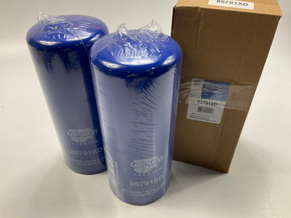 (2) Carquest 85791XD Oil Filter Replaces: LFP3236 LF554 LF16101 P551807 57791