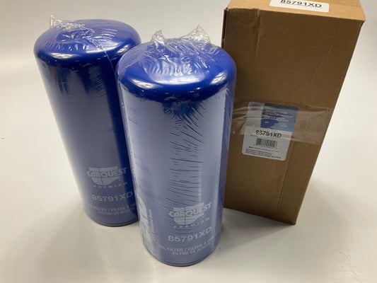 (2) Carquest 85791XD Oil Filter Replaces: LFP3236 LF554 LF16101 P551807 57791