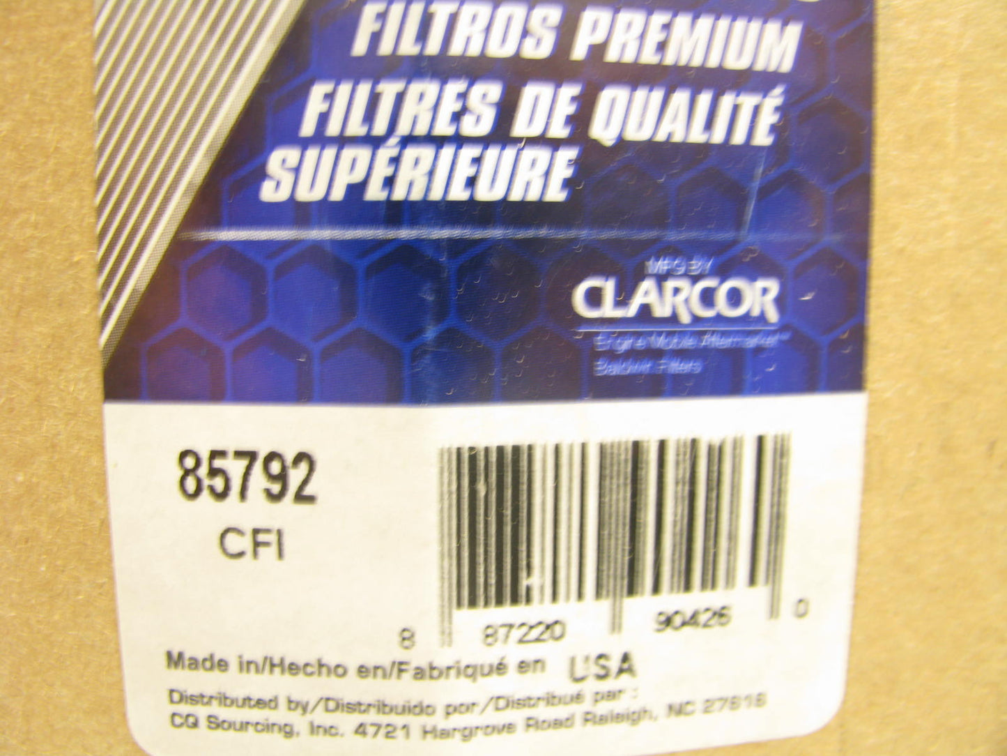 Carquest 85792 Oil Filter Replaces PH3335 51792 L65969 LK97D LF359 LF691