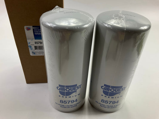 (2) Carquest 85794 Oil Filter Replaces: 51794 L40084 1794 PH832 LF226 LF692