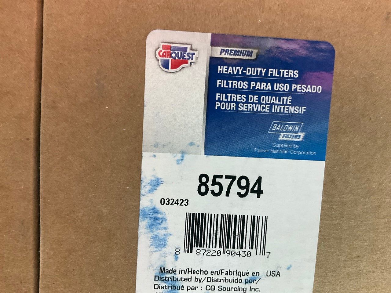 (2) Carquest 85794 Oil Filter Replaces: 51794 L40084 1794 PH832 LF226 LF692