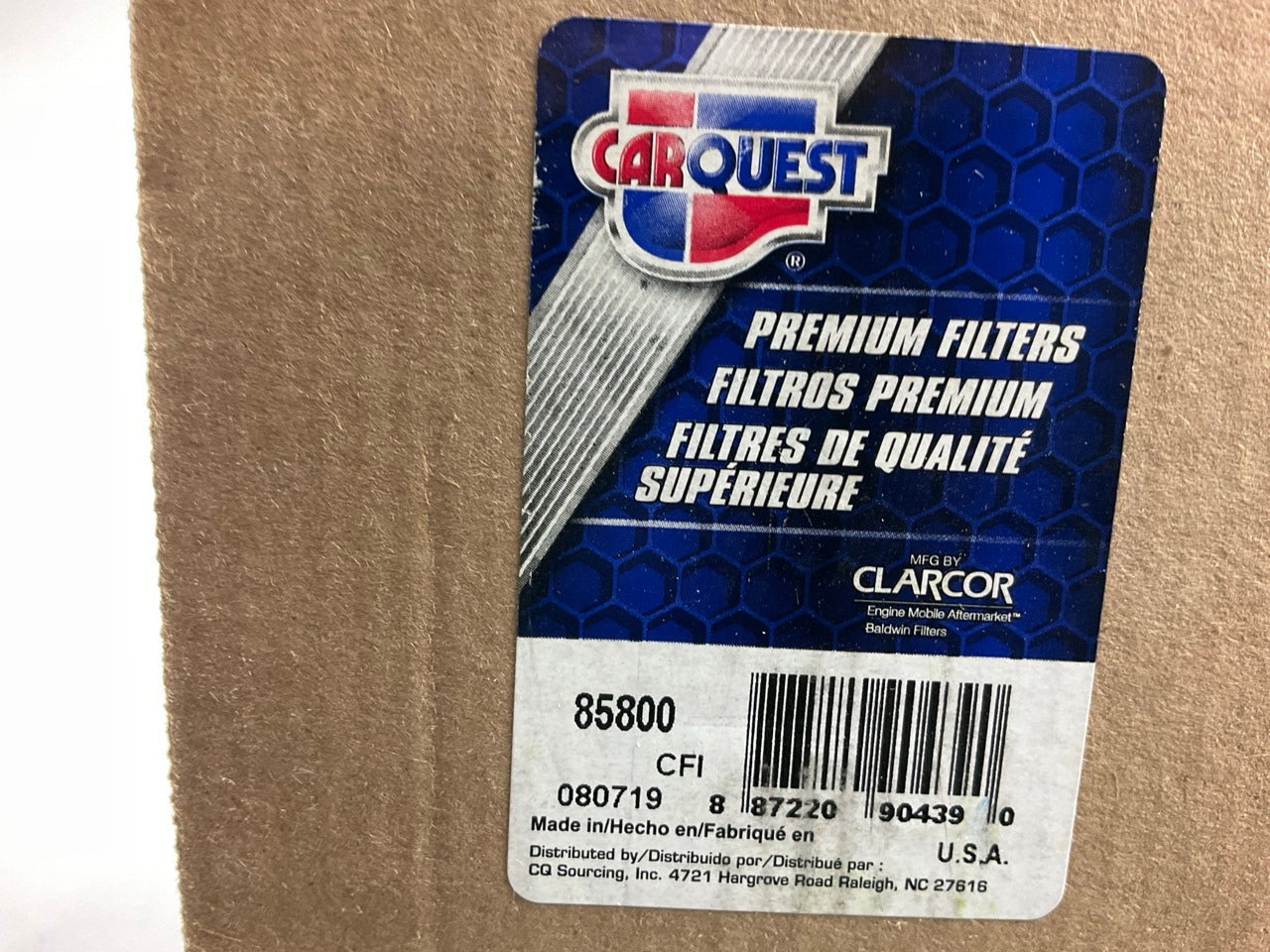 Carquest 85800 Engine Oil Filter