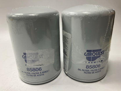 (2) Carquest 85806 Oil Filter Replaces: 51806 L37237 PH4403 LF436 LF701 P779152
