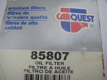 Carquest 85807 Oil Filter Replaces PH3403 51807 L40127 LFP3712 HF807 LF694