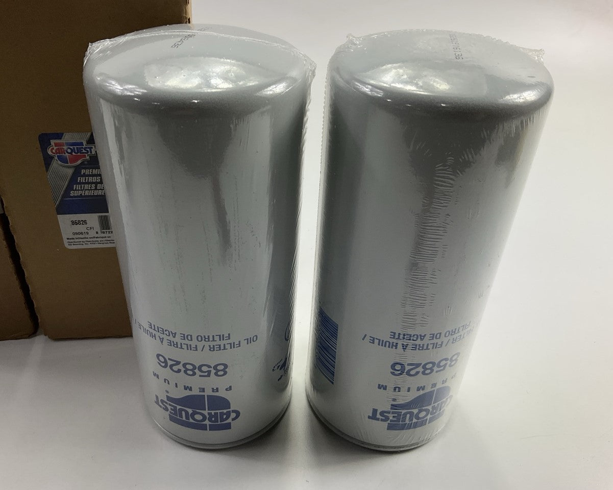 (2) Carquest 85826 Hydraulic Oil Filter Replaces P6321 51826 H40280 LFH4933