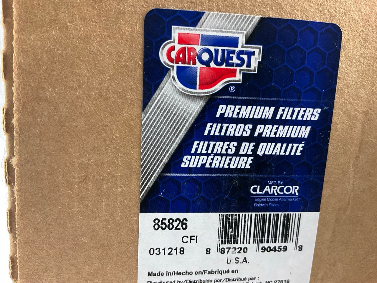 (2) Carquest 85826 Hydraulic Oil Filter Replaces P6321 51826 H40280 LFH4933