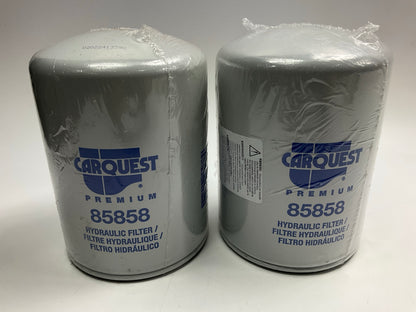 (2) Carquest 85858 Hydraulic Oil Filter Replaces P5158 51858 H40175 LFH4268