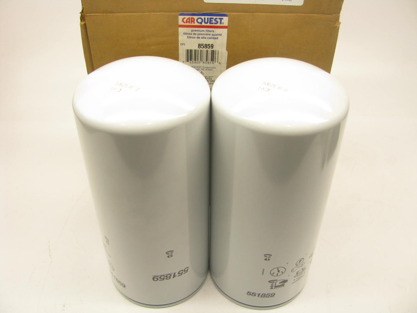 Carquest 85859 Hydraulic Oil Filter Kit Replaces P3772 51860 H52810 LFH6135 HF76
