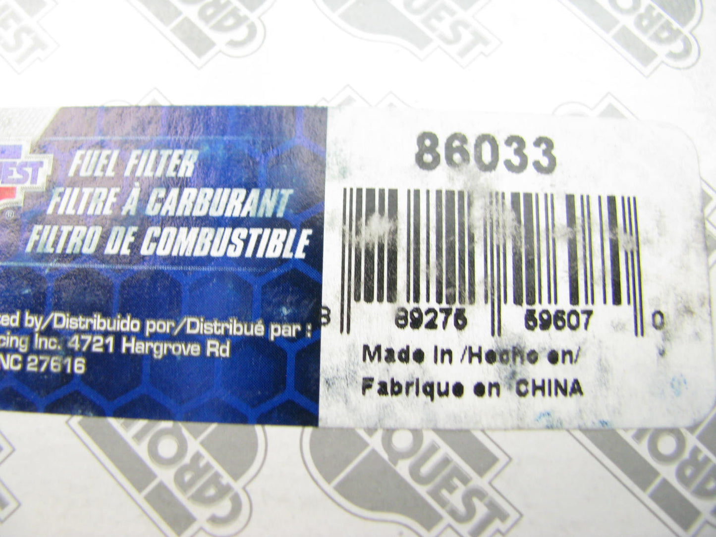 (2) Carquest 86033 Fuel Filter Replaces G15 33270 F21111 FG8 GF4 GF3 FF5079