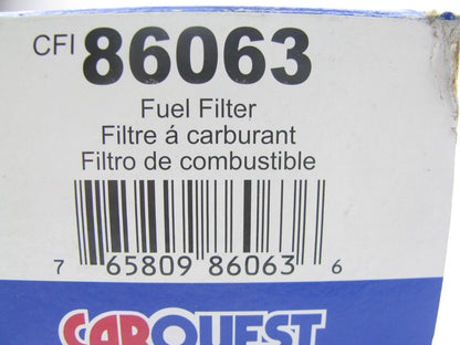 Carquest 86063 Fuel Filter Replaces 33063 F50033 FP888 FF831 FF236 P552387