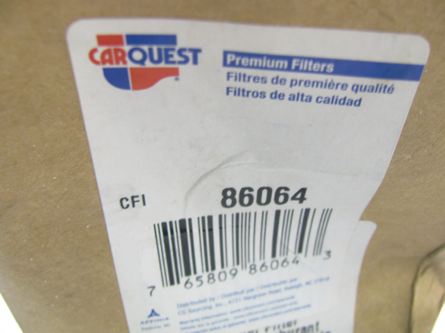 Carquest 86064 Fuel Filter Replaces 33064 C1150PB P37D L14F FF913 FF123 P553206