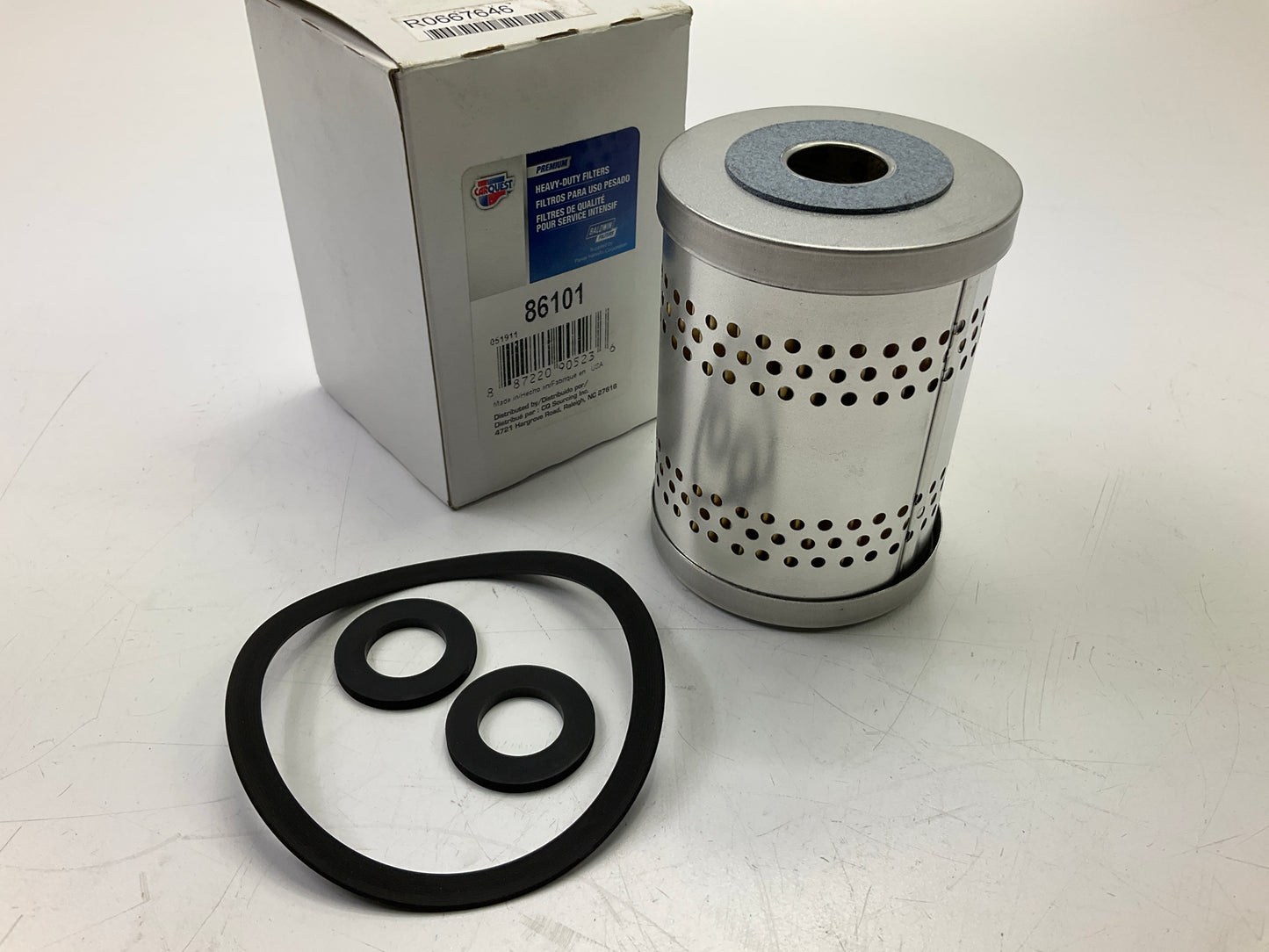 Carquest 86101 Fuel Filter Replaces C1101PL 33101 G22077 FF248 PF946 PF140