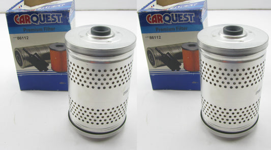 (2) Carquest 86112 Fuel Filter For Deutz Mercedes Volvo Equipment