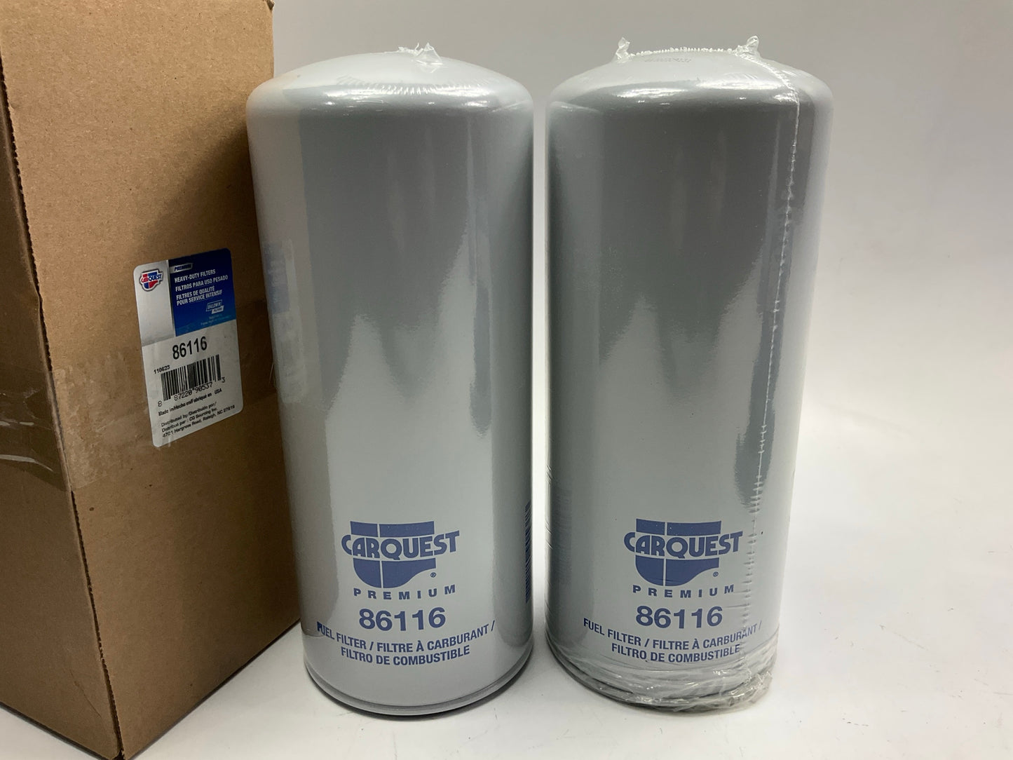 (2) Carquest 86116 Fuel Filter Replaces P3430A 33116 F70134 LFF5740 BF7913
