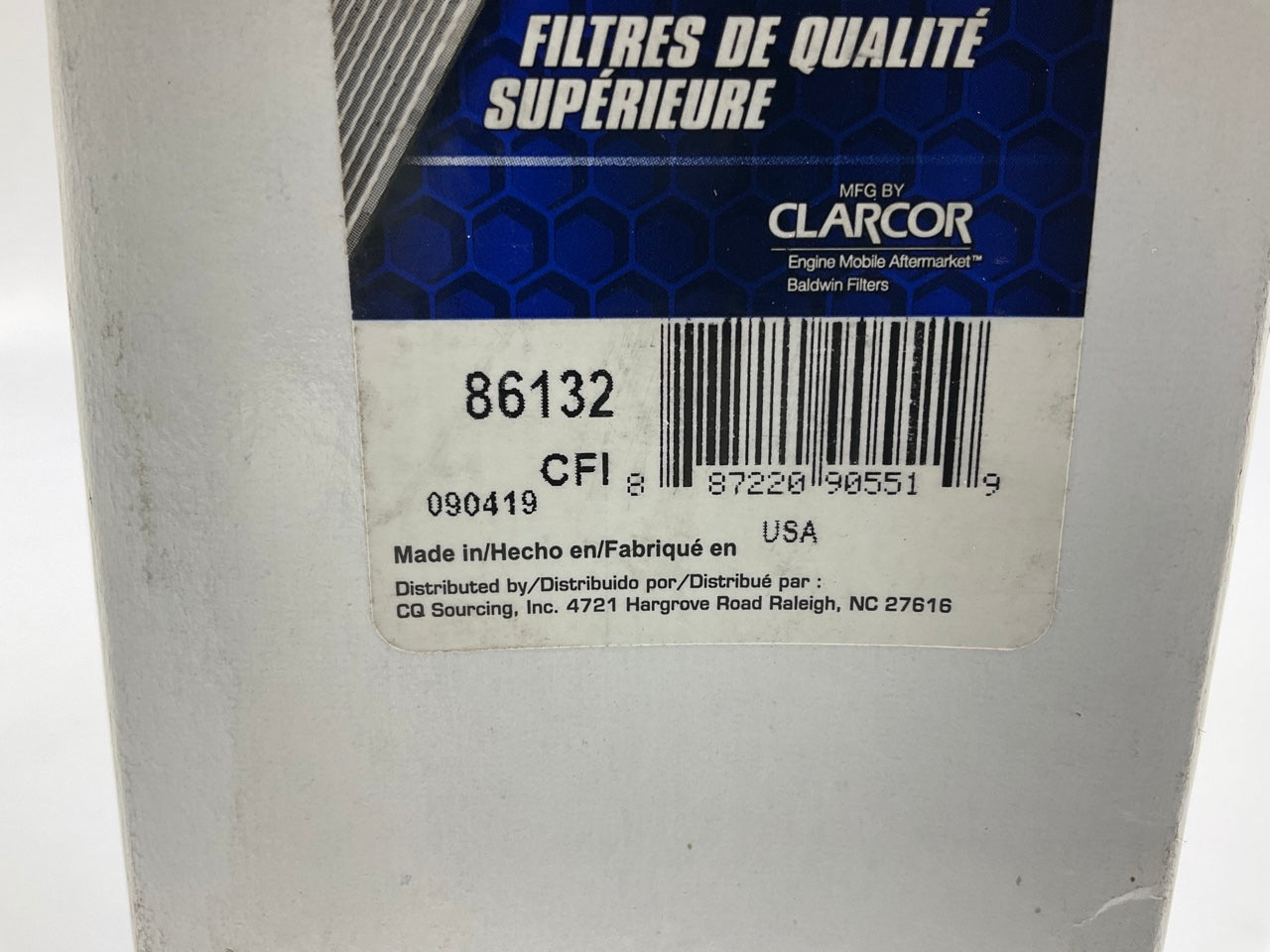 Carquest 86132 Diesel Fuel Water Separator Filter Replaces PS7408A 33668 F65299