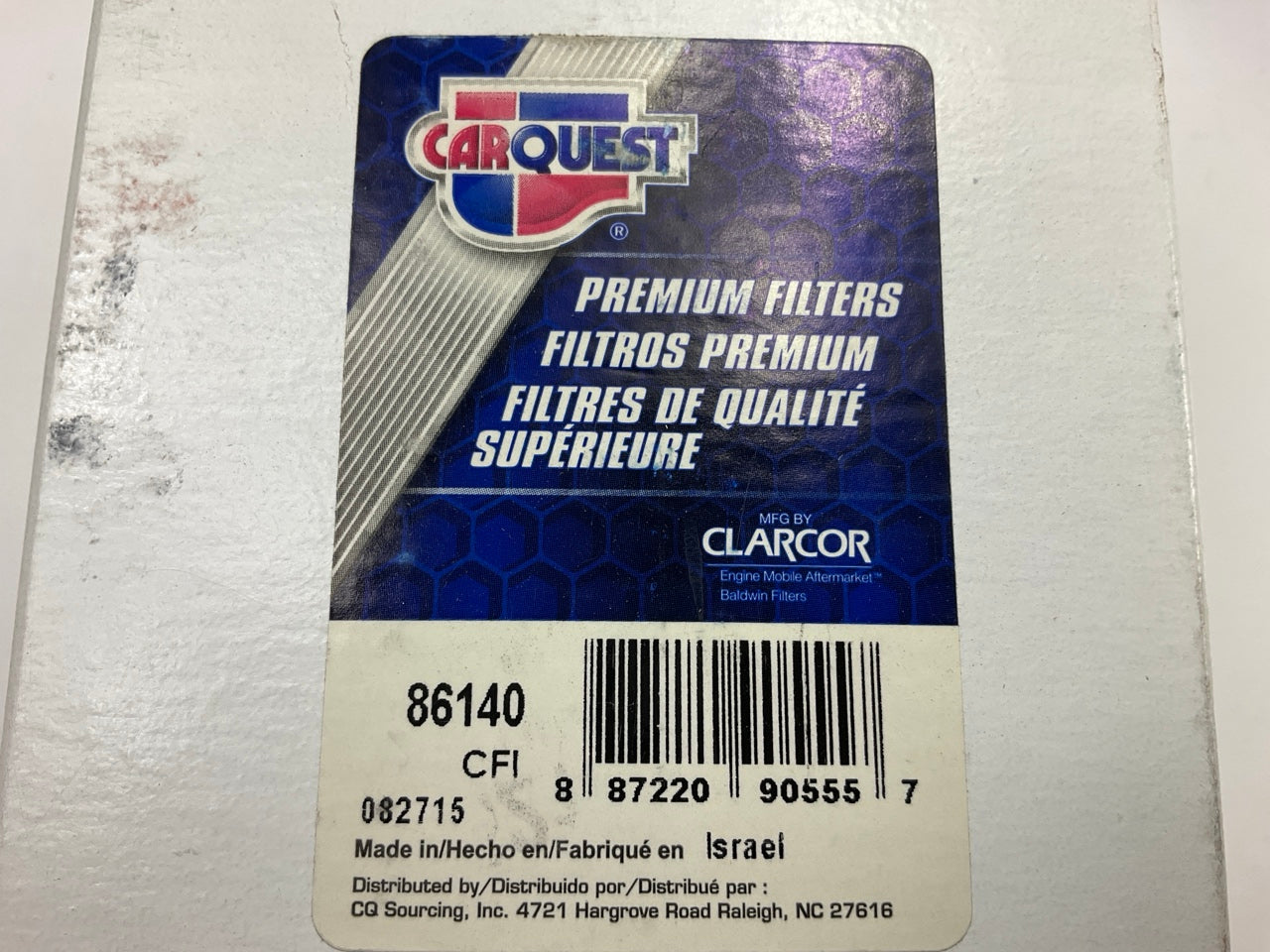 Carquest 86140 Fuel Filter - Replaces 33140, 6120920001, A6120920001, BF7778