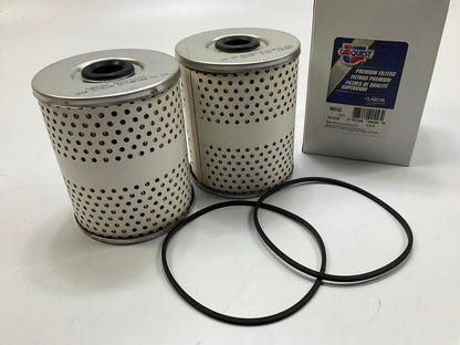 (2) Carquest 86143 Fuel Filter For John Deere AT44077, AR44077, P550098, C1168PL