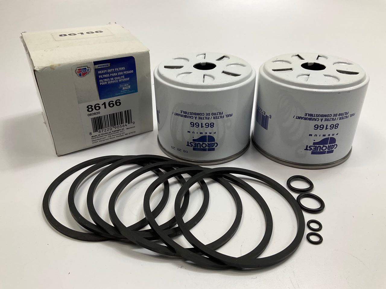 (2) Carquest 86166 Fuel Filter Replaces C1191A 33166 F50149 L296F FF963 FF167