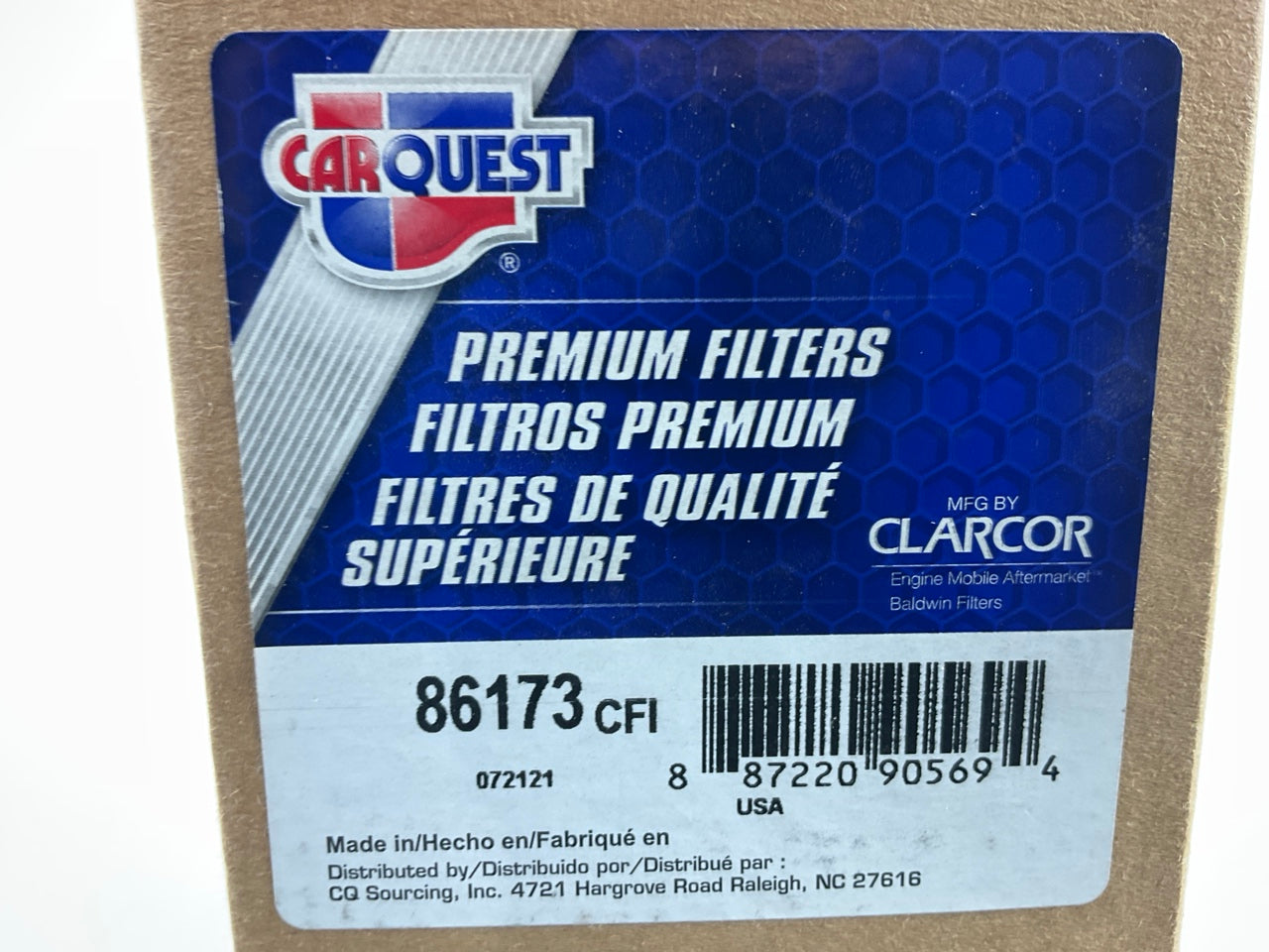 Carquest 86173 Fuel Filter Element - Repaces 10289138, PF7935, P785373, C10313