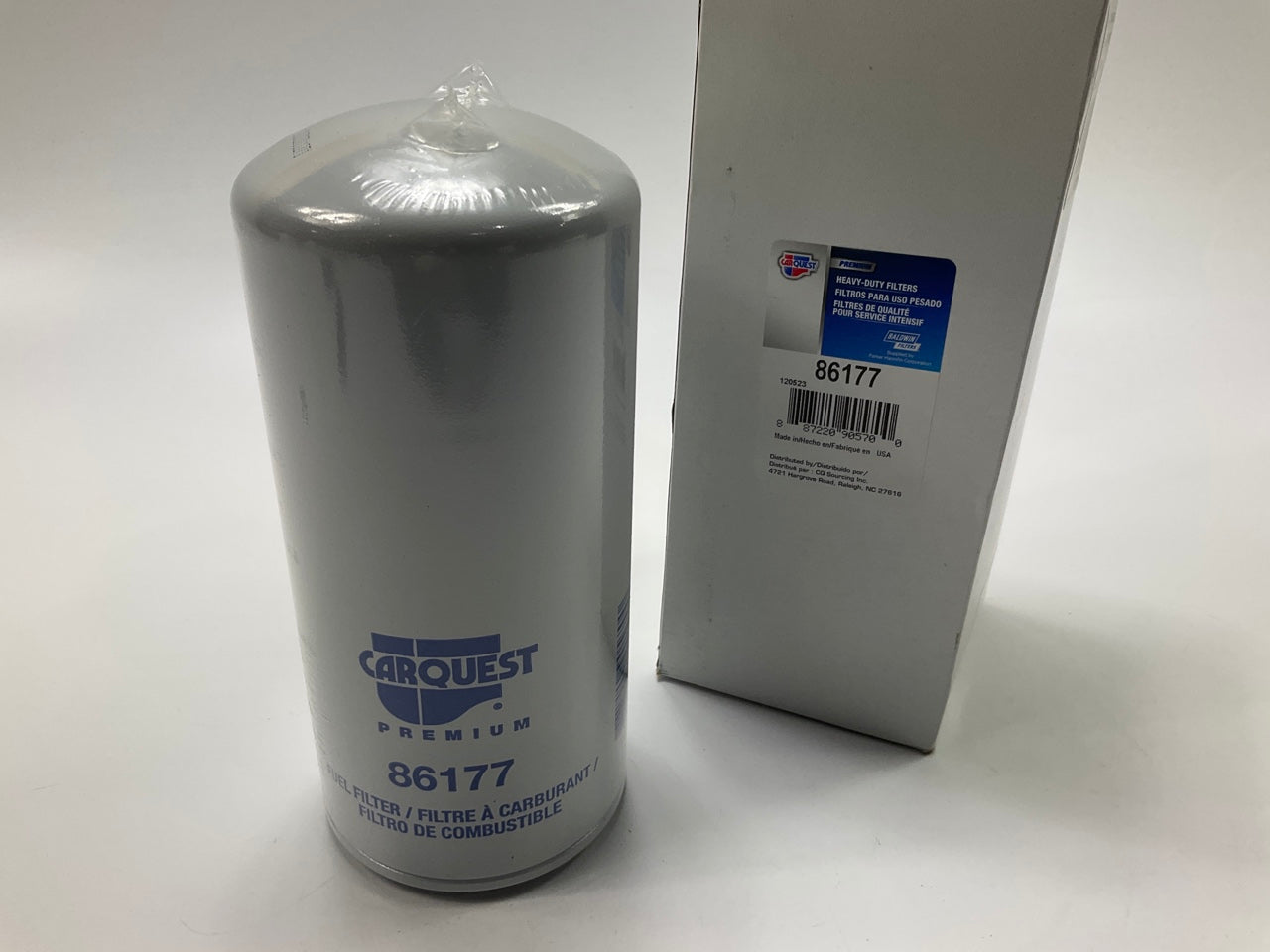 Carquest 86177 Fuel Filter - Replaces 33177, 1655115PE, LFF6289, P551004, BF9927
