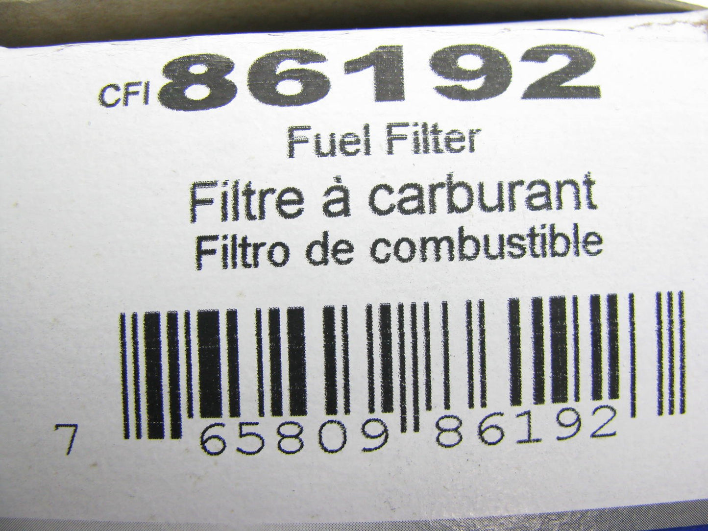 Carquest 86192 Fuel Filter Replaces 33361 F55997 3361 LFF4806 FF907 FS1235