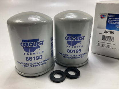 (2) Carquest 86195 Fuel Filter Replaces: 33195 33361 F55997 3361 LFF4806 FF907