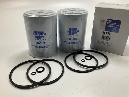 (2) Carquest 86196 Fuel Filter Replaces C4163 33196 F57783 LFF3501 FF836 FF4052A