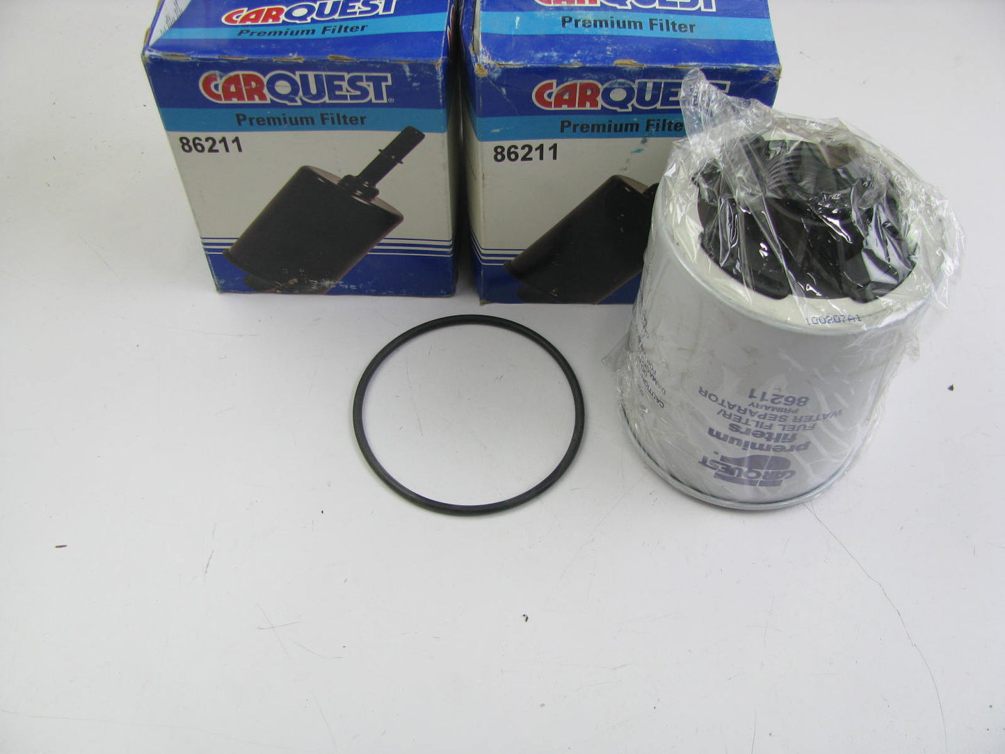 (2) Carquest 86211 Diesel Fuel Water Separator Filters - PS8185 33211 BF1205