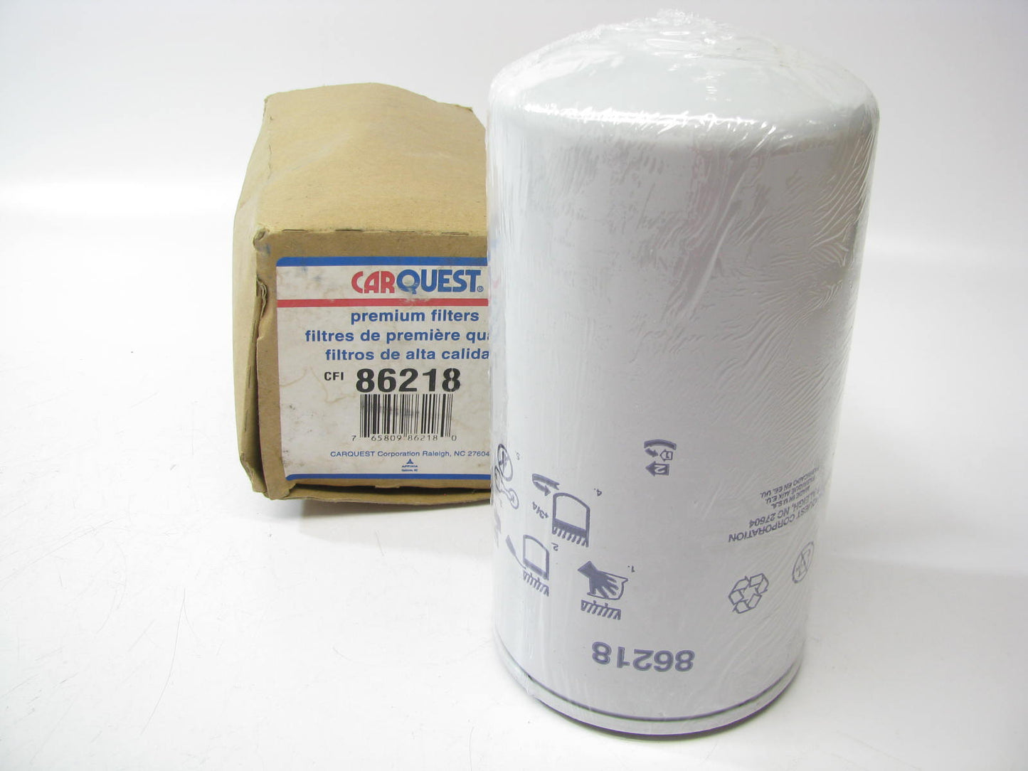 Carquest 86218 Fuel Filter Replaces P1110 33218 K50004 LK2M KF24 FF980 FF171